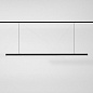 Подвесной трековый светодиодный светильник Elektrostandard Slim Magnetic Milo 85106/01 40W 4000K черный a064803