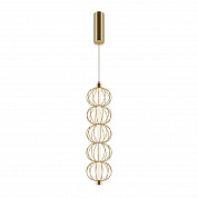 Подвесной светодиодный светильник Maytoni Golden Cage MOD216PL-L10G3K