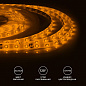 Светодиодная влагозащищенная лента Apeyron 4,8W/m 60LED/m 3528SMD желтый 5M 00-05