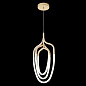 Подвесной светильник Crystal Lux PERA SP50W LED GOLD