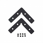 Комплект соединителей Crystal Lux верхних для встраиваемого магнитного трека в натяжной ПВХ потолок 2 шт. CLT 0.223 07