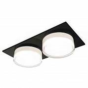 Комплект встраиваемого светильника Ambrella light Techno Spot XC7636043 SBK/FR/CL черный песок/белый матовый/прозрачный (C7636, N7160)