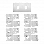 Комплект коннекторов Apeyron для прямого соединения неоновой светодиодной ленты (5 шт) 09-145