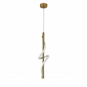 Подвесной светодиодный светильник Indigo Intreccio 14025/1P Brass V000144L
