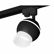 Комплект трекового светильника Ambrella light Track System XT1102073 SBK/FR черный песок/белый матовый (A2521, C1102, N7175)