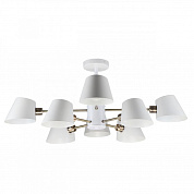 Потолочная люстра IMEX MD.9130-8-S WH+AB