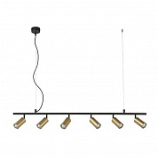 Подвесная люстра Crystal Lux CLT 015C6 L1200 BL-GO